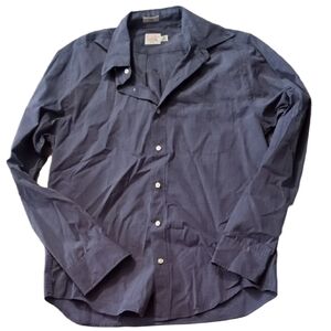 J. Crew Blue Secret Wash Long Sleeve Button Down Shirt Size Medium